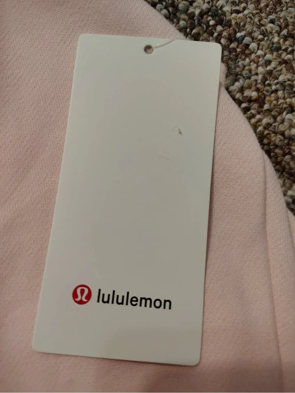 Lululemon Scuba Full-Zip Hoodie Strawberry Milkshake Size 10 New